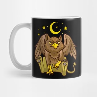 Griffin Eagle and tiger design Mug